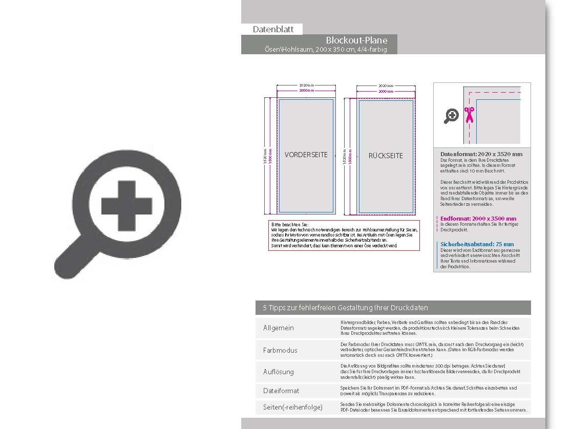 Product Bild hochwertige_blockout-plane_200_x_350_cm__4_4-farbig_bedruckt__hohlsaum_links_und_rechts_(durchmesser_hohlsaum_6_0_cm)