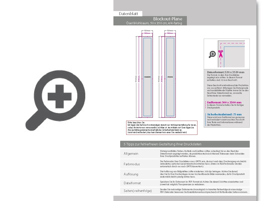 Product Bild hochwertige_blockout-plane_50_x_350_cm__4_4-farbig_bedruckt__hohlsaum_links_und_rechts_(durchmesser_hohlsaum_3_0_cm)